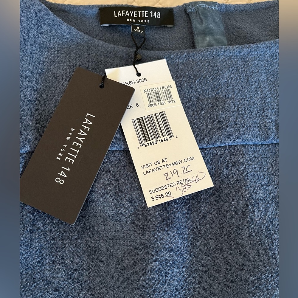 Size 8, Lafayette 148, New York dress, new with tags, never worn
